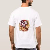 In Pizza hebben we het roest T-shirt (Achterkant)