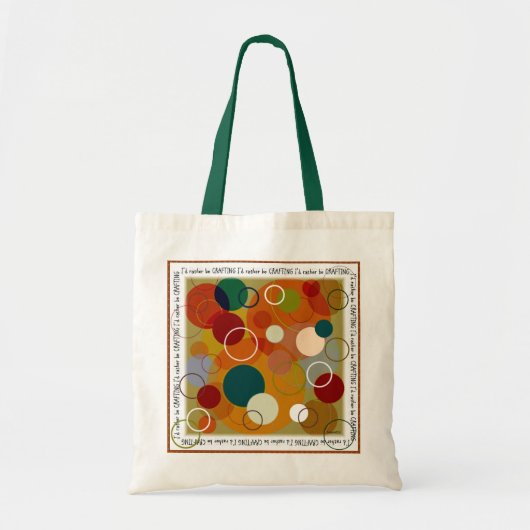 In plaats daarvan CRAFTING Tote Bag (Voorkant)