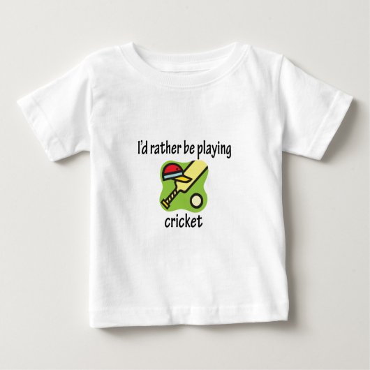 In plaats daarvan cricket afspelen (Voorkant)