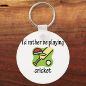 In plaats daarvan cricket afspelen sleutelhanger (Voorkant)