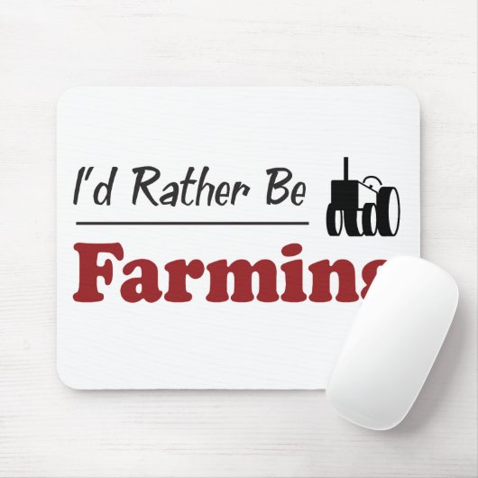 In plaats daarvan de landbouw muismat (Met muis)