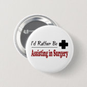 In plaats daarvan hulp bij chirurgie ronde button 5,7 cm (Voorkant /achterkant)