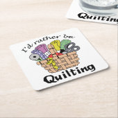 In plaats daarvan kantelen kartonnen onderzetters (Schuin)