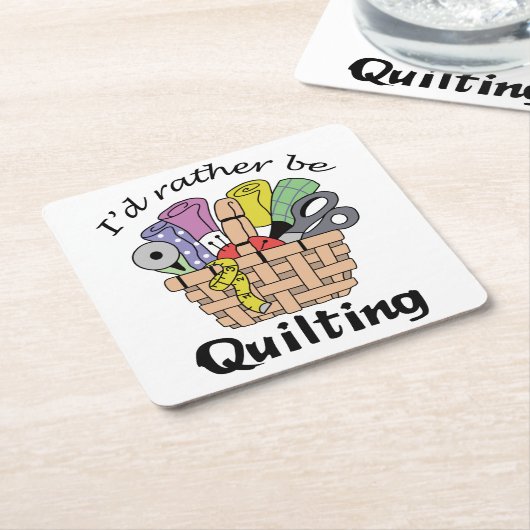 In plaats daarvan kantelen kartonnen onderzetters (Schuin)