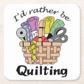 In plaats daarvan kantelen kartonnen onderzetters (Voorkant)