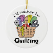 In plaats daarvan kantelen keramisch ornament (Voorkant)