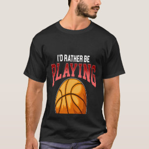 In plaats daarvan kun je met Basketball Dribble Sh T-shirt