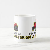 In plaats daarvan op een trekker koffiemok (Center)