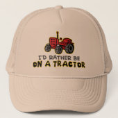 In plaats daarvan op een trekker trucker pet (Voorkant)