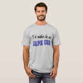 In plaats daarvan op kabeljauw t-shirt (Voorkant volledig)
