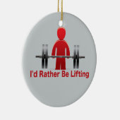 In plaats daarvan opheffen keramisch ornament (Rechts)