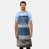 In plaats daarvan surfen Ocean Beach Chef Surfer Schort (Gedragen)