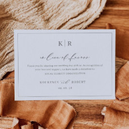 In plaats van een favoriete kaart Hartelijk dank