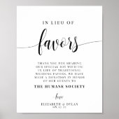 In plaats van het Poster van de Ontvangst van de b (Voorkant)