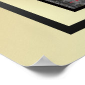 In plaats van ijskap en mist poster (Hoek)