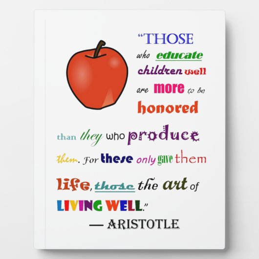 In plaats van leraren fotoplaat (Voorkant)