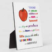 In plaats van leraren fotoplaat (Zijkant)