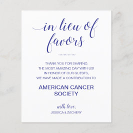 In plaats van liefdadigheidsliefdadigheid Donate N