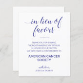 In plaats van liefdadigheidsliefdadigheid Donate N (Voorkant / Achterkant)