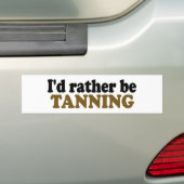 In plaats van looien bumpersticker (Op auto)