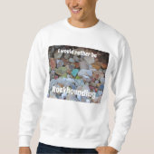 In plaats van Rockhounding Rock Collector Geoloog Trui (Voorkant)