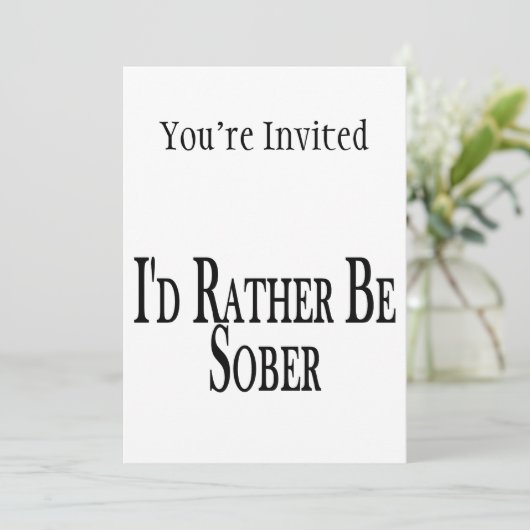 In plaats van Sober Kaart (Staand voorkant)