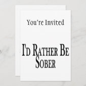 In plaats van Sober Kaart (Voorkant / Achterkant)