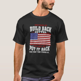 In plaats van te bouwen beter hoe je het gewoon ku t-shirt
