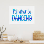 In plaats van te dansen poster (Keuken)