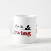 In plaats van te roeien koffiemok (Voorkant links)