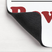 In plaats van te roeien muismat (Hoek)