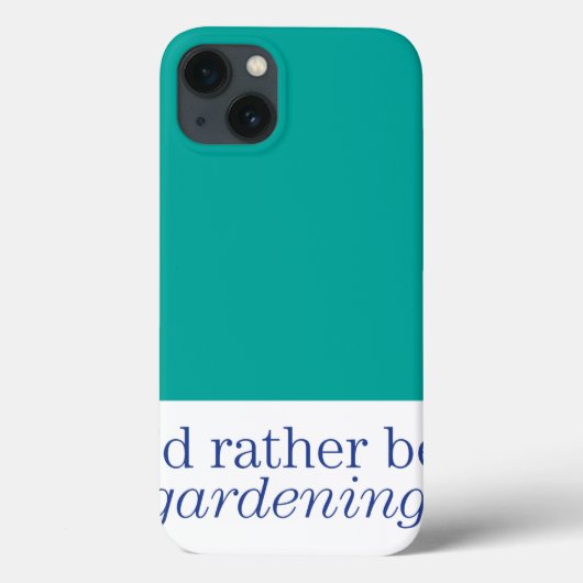 In plaats van tuinieren Case-Mate iPhone case (Achterkant)