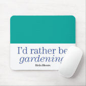 In plaats van tuinieren muismat (Met muis)