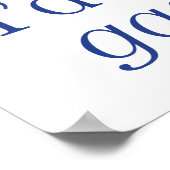 In plaats van tuinieren poster (Hoek)