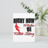 In plaats van water te kiemen briefkaart (Staand voorkant)