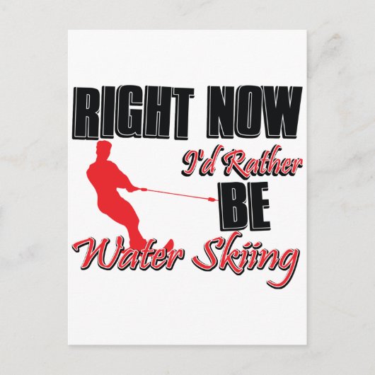 In plaats van water te kiemen briefkaart (Voorkant)