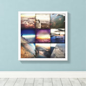 "In Plane Uitzicht" Canvas Afdruk (Insitu (Houten vloer))