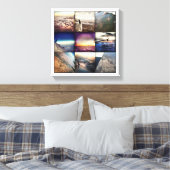 "In Plane Uitzicht" Canvas Afdruk (Insitu (Slaapkamer))