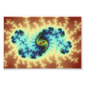 In Playcast - Fractal Art Foto Afdruk (Voorkant)