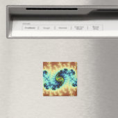 In Playcast - Fractal Art Magneet (Insitu (Vaatwasser))