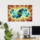 In Playcast - Fractal Art Poster (Thuiskantoor)