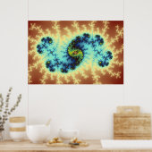 In Playcast - Fractal Art Poster (Keuken)