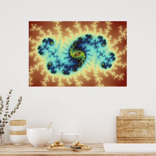 In Playcast - Fractal Art Poster (Keuken)