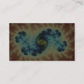 In Playcast - Fractal Art Visitekaartje (Achterkant)