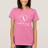 In Pod vertrouwen we T-shirt (Voorkant)