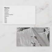 "In poging om de hoek over te gaan I gleed en Fe Visitekaartje (Voorkant / Achterkant)