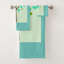  in Polka dots Collectie Bad Handdoek