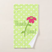 in Polka Dots Collectie Bath Towel Set Bad Handdoek (Handdoek)