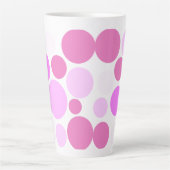  in Polka dots Collectie Latte Mok (Voorkant)