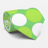  In Polka dots Collectie Mannen Stropdas (Opgerold)